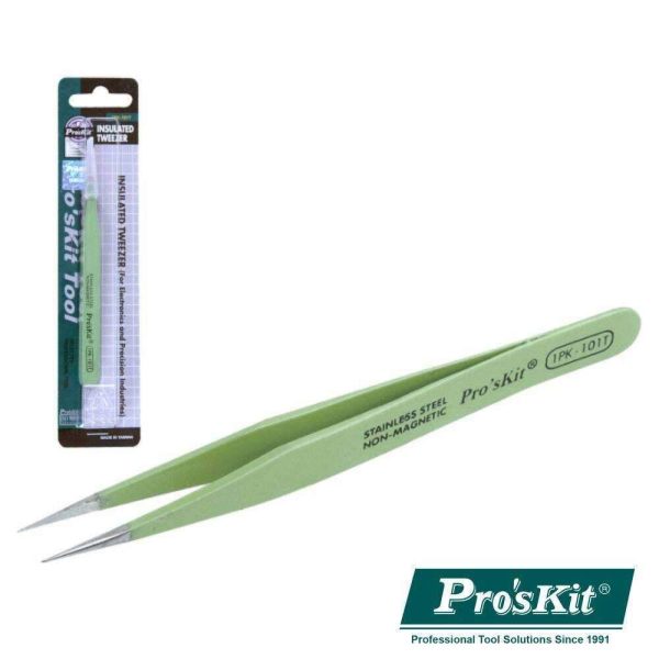 Pinça Anti Estática 120mm PROSKIT - (1PK-101T)