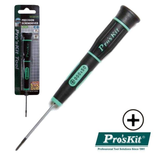 Chave Philips #000x50mm De Precisão PROSKIT - (SD-081-P1)