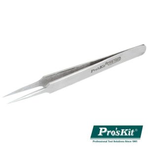 Pinça Pontas Retas Super Finas 120mm PROSKIT - (1PK-102T)