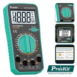 Multímetro Digital 3½ Retroiluminado True Rms PROSKIT - (MT-1226)