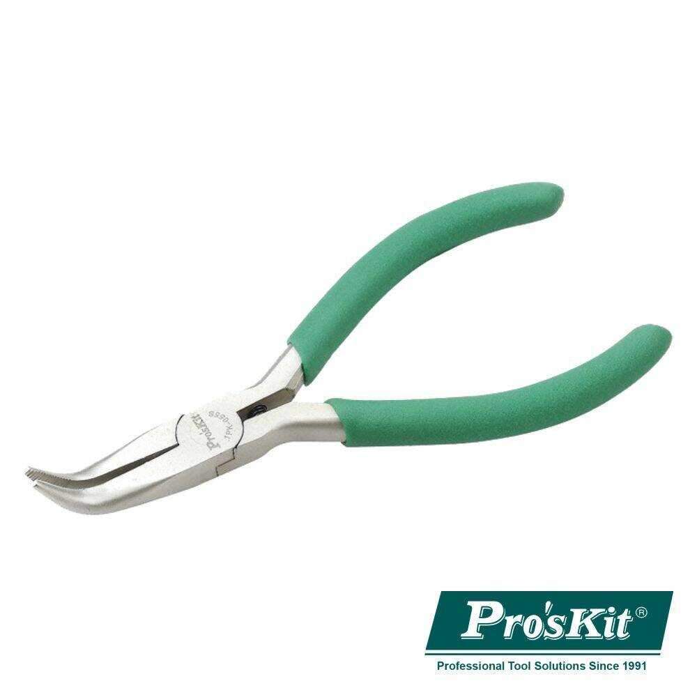 Alicate De Pontas Planas Curvas 130mm PROSKIT - (1PK-055S)