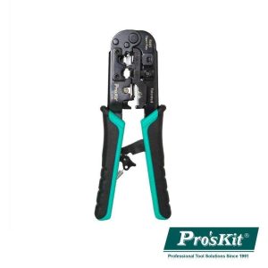 Alicate De Cravar RJ45 Cat.5/6/6A/7 Passante Modular PROSKIT - (CP-376TN)
