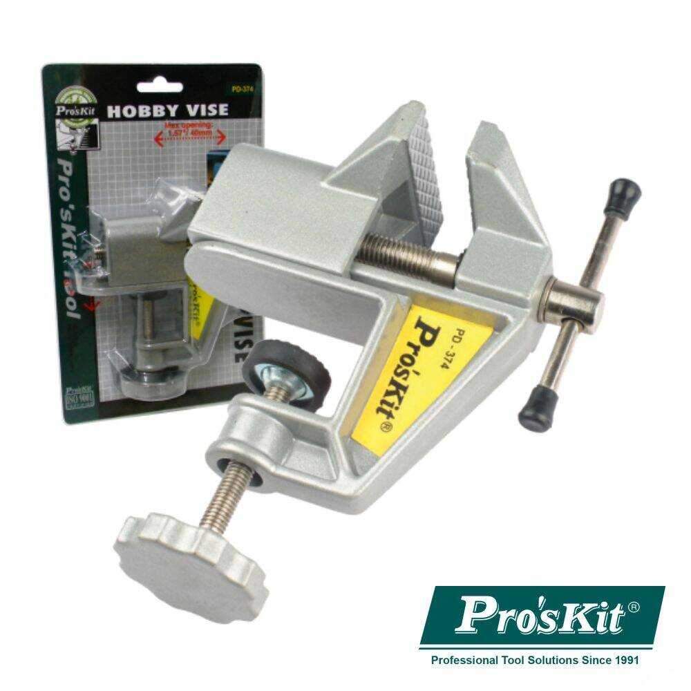 Torno De Mesa Compacto Em Alumínio PROSKIT - (PD-374)