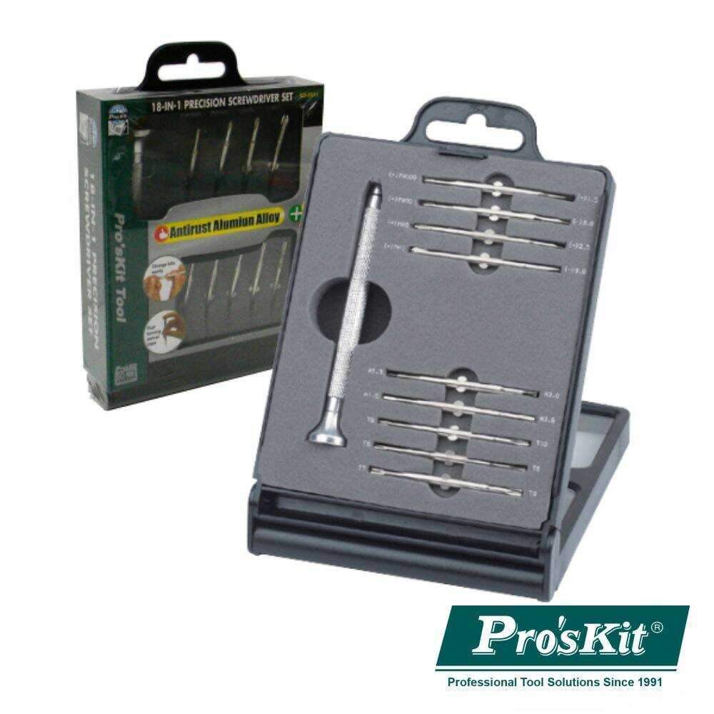 Conjunto de 18 Chaves de Precisão PROSKIT - (SD-9811)