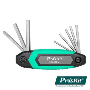 Conjunto 8 Chaves Sextavadas PROSKIT - (HW-122M)