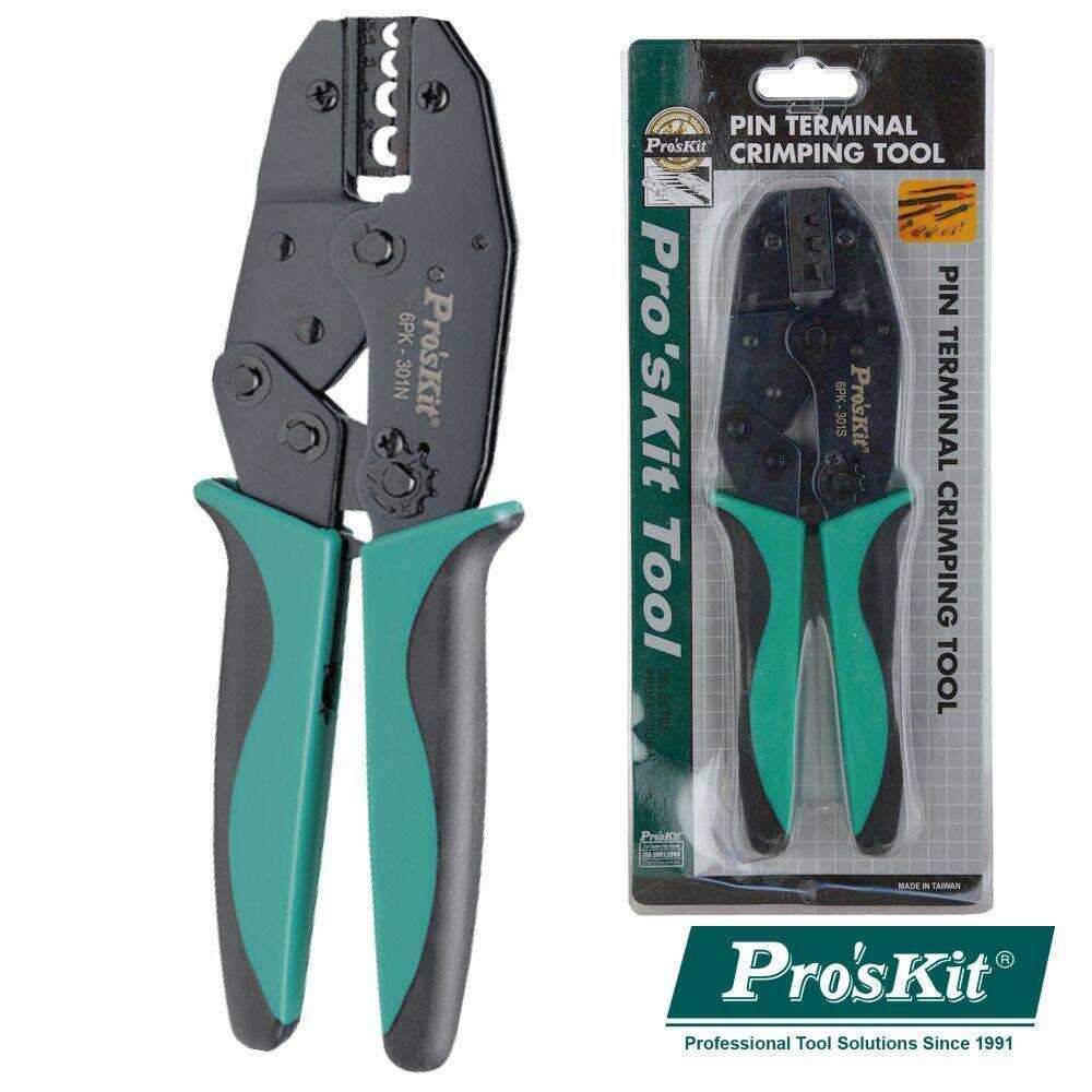 Alicate De Cravar Terminais Não Isolados 1.5-10mm² PROSKIT - (6PK-301N)