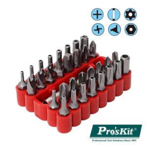 Conjunto de 33 Chaves Bit de Segurança PROSKIT - (8PK-SD009E)