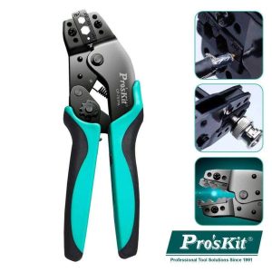 Alicate de Cravar Fichas Coaxiais BNC 190mm PROSKIT - (CP-751PA)
