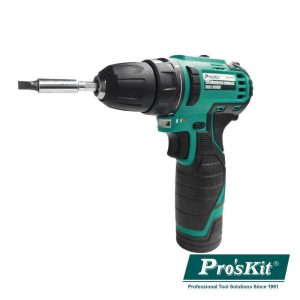 Aparafusadora Elétrica Brushless S/ Fios 12V 1600RPM PROSKIT - (PT-1216F)