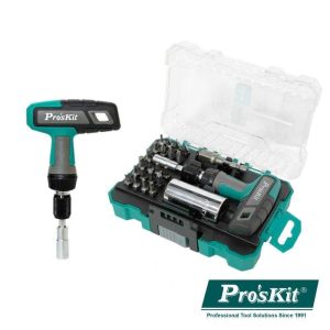 Conjunto De Chave Roquete C/ Bits e Extensor 25x PROSKIT - (SD-2325)