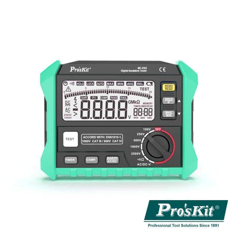 Medidor de Resistência de Isolamento PROSKIT - (MT-4103)