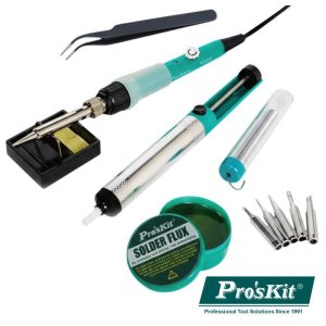 Conjunto de Ferramentas de Soldadura PROSKIT - (PK-918F)