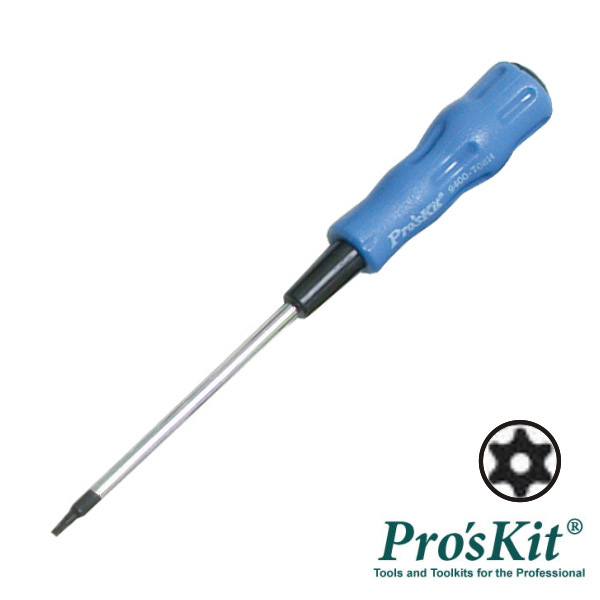 Chave Torx C/ Furo T08h 165mm PROSKIT - (89400-T08H)